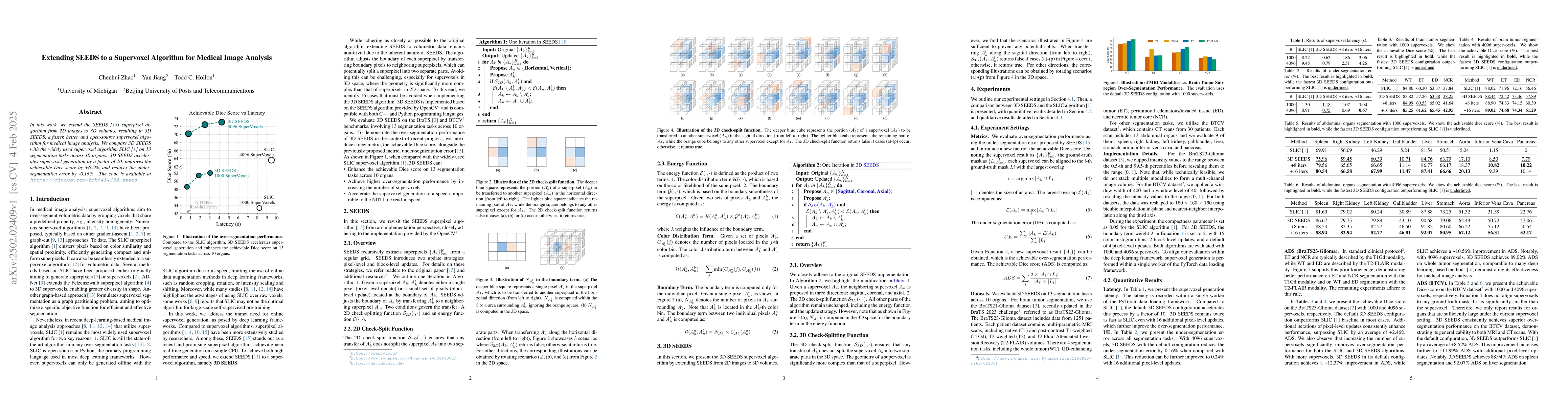 Thumbnail for Extending SEEDS to a Supervoxel Algorithm for Medical Image Analysis