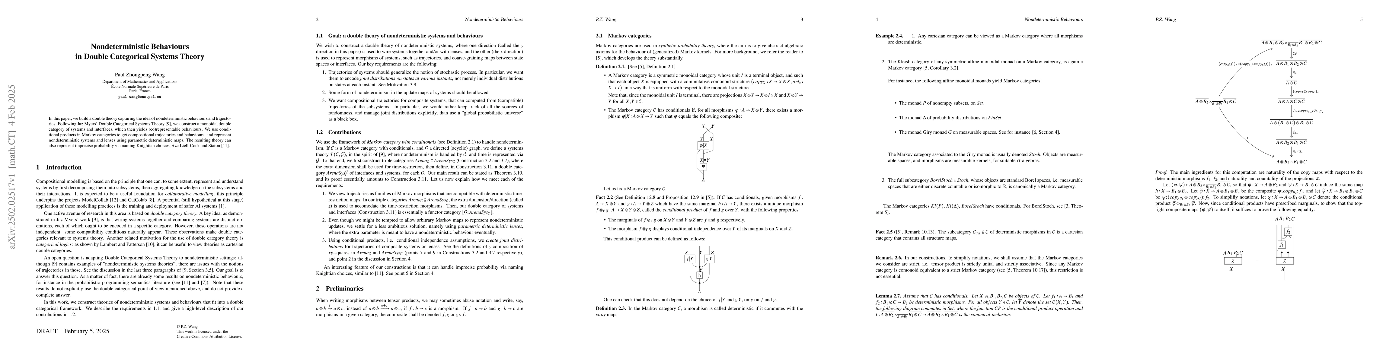 Thumbnail for Nondeterministic Behaviours in Double Categorical Systems Theory