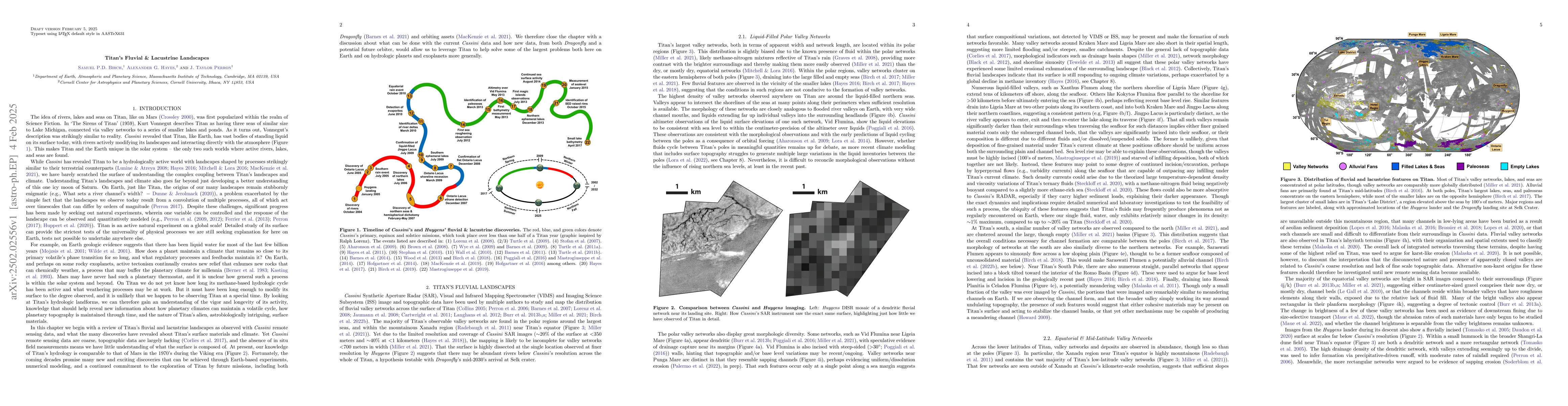 Thumbnail for Titan's Fluvial and Lacustrine Landscapes