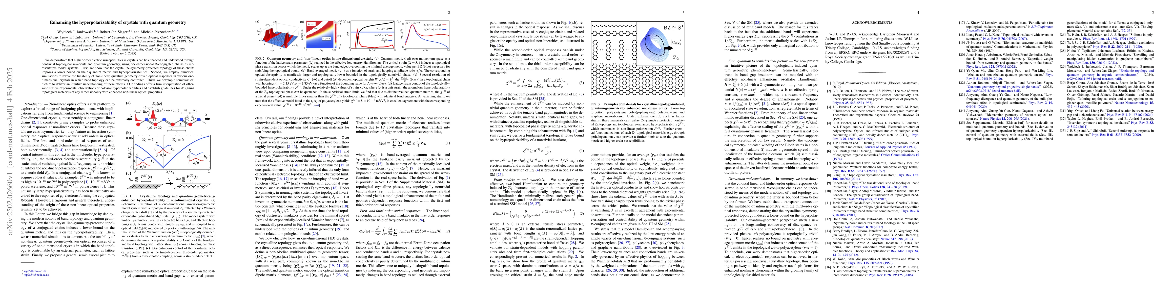 Thumbnail for Enhancing the hyperpolarizability of crystals with quantum geometry