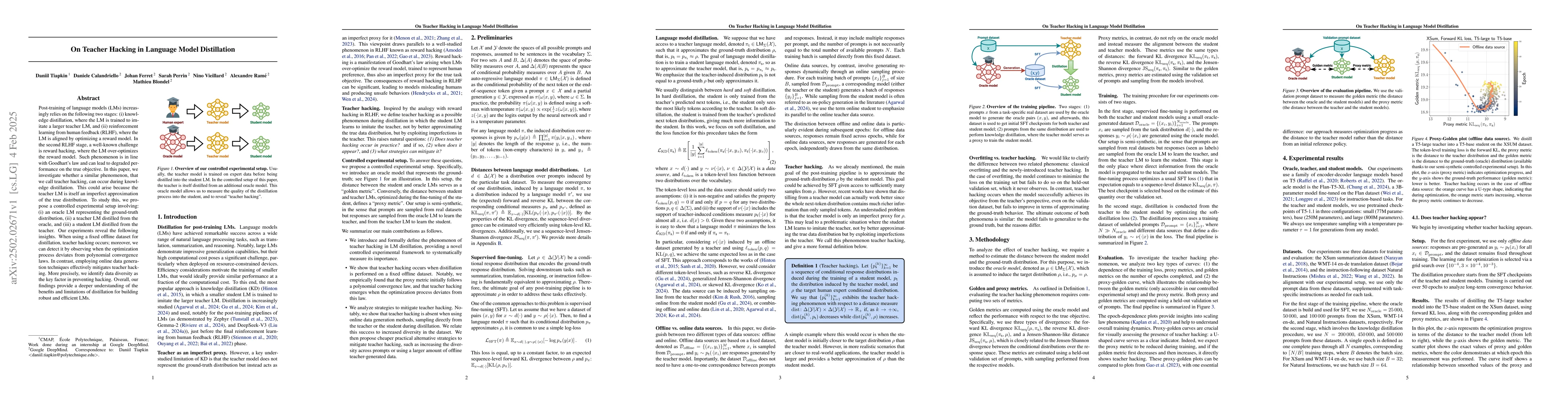 Thumbnail for On Teacher Hacking in Language Model Distillation