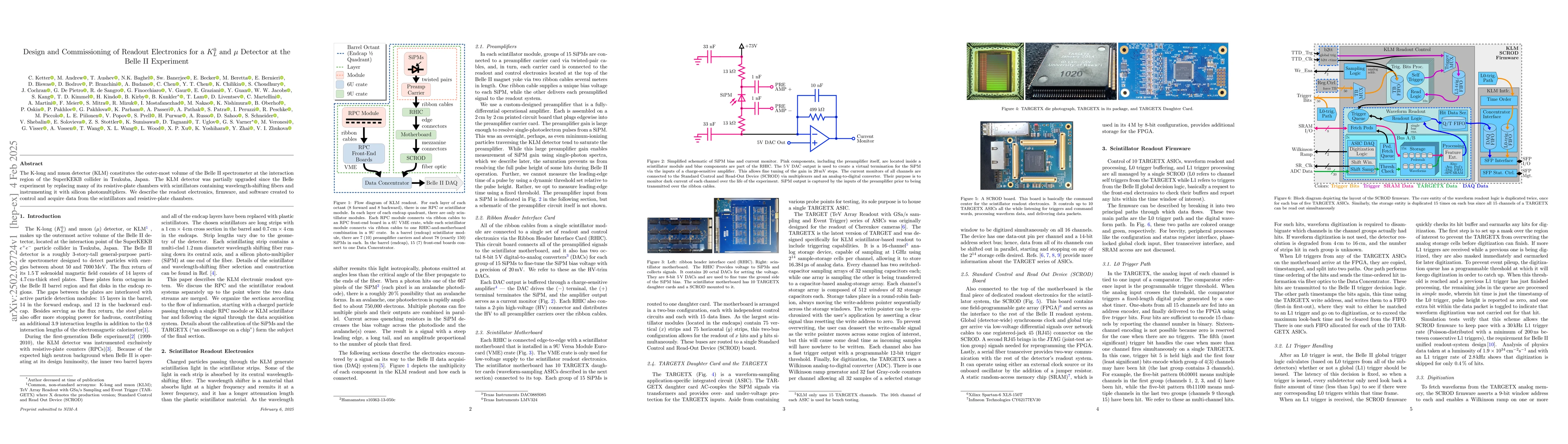 Thumbnail for Design and Commissioning of Readout Electronics for a $K_L^0$ and $μ$
  Detector at the Belle II Experiment