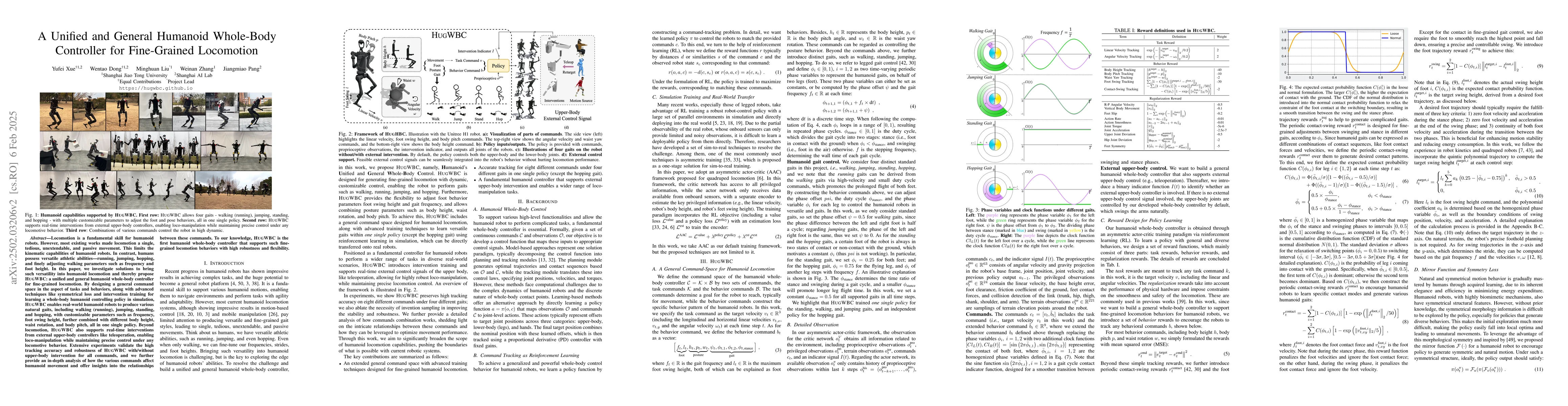 Thumbnail for A Unified and General Humanoid Whole-Body Controller for Fine-Grained
  Locomotion