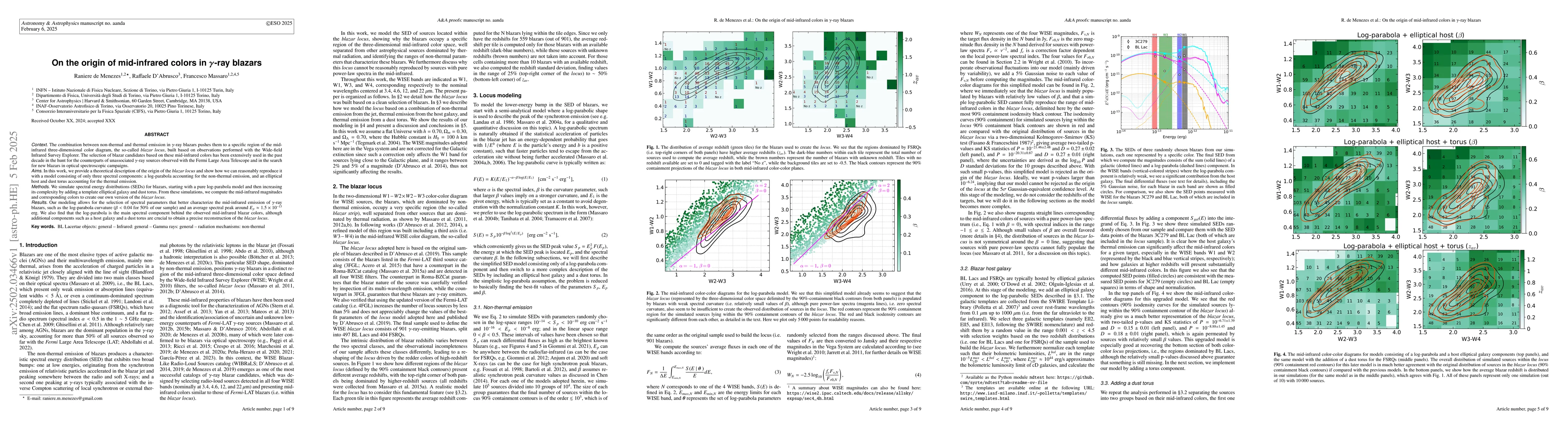 Thumbnail for On the origin of mid-infrared colors in $γ$-ray blazars