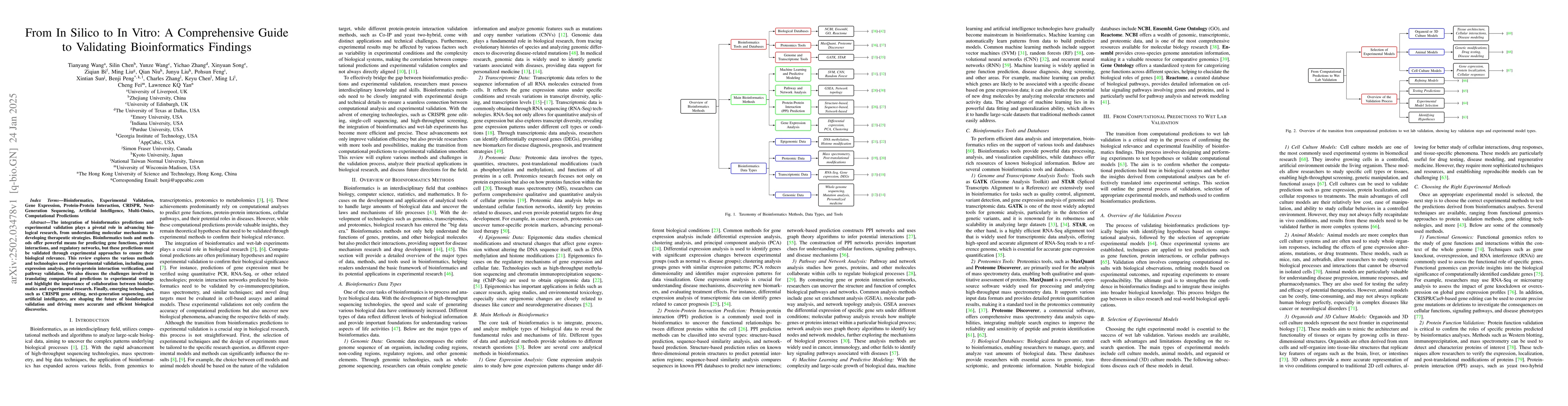 Thumbnail for From In Silico to In Vitro: A Comprehensive Guide to Validating
  Bioinformatics Findings