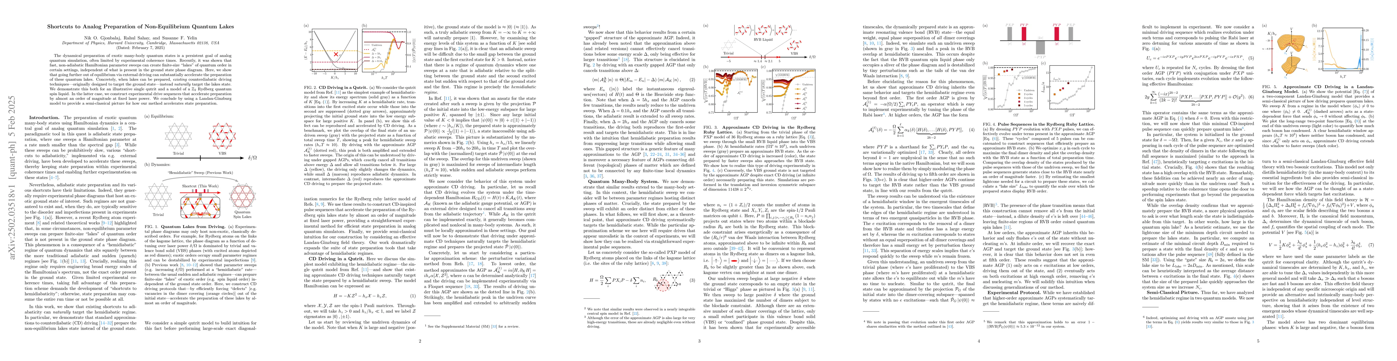 Thumbnail for Shortcuts to Analog Preparation of Non-Equilibrium Quantum Lakes