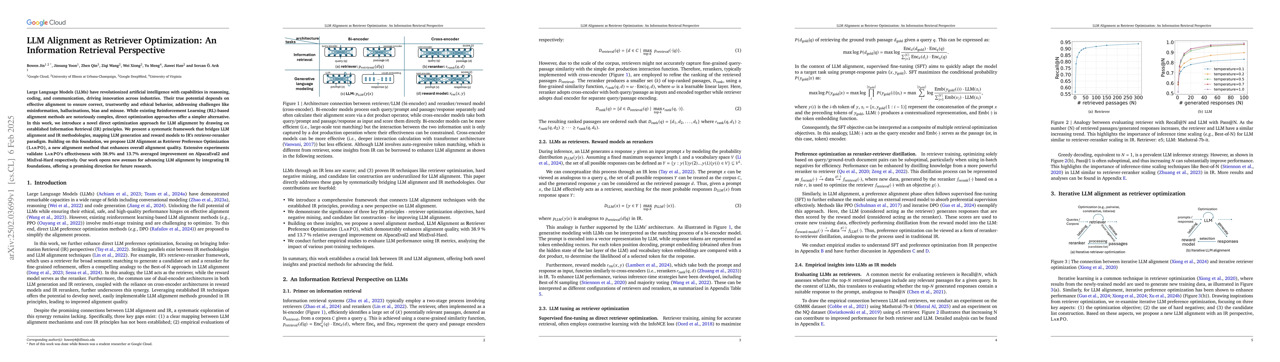 Thumbnail for LLM Alignment as Retriever Optimization: An Information Retrieval
  Perspective