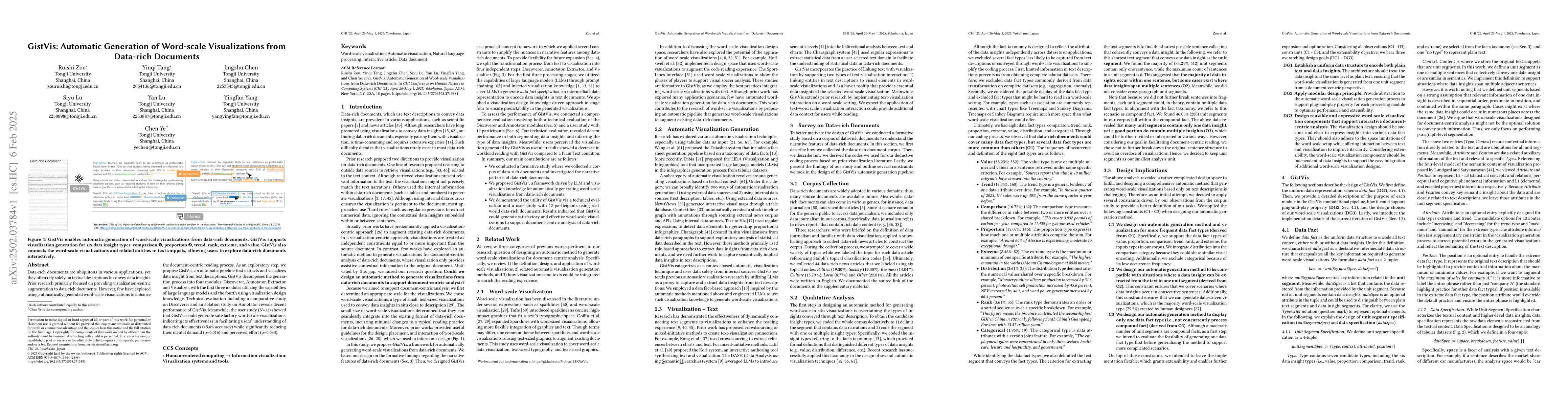 Thumbnail for GistVis: Automatic Generation of Word-scale Visualizations from
  Data-rich Documents