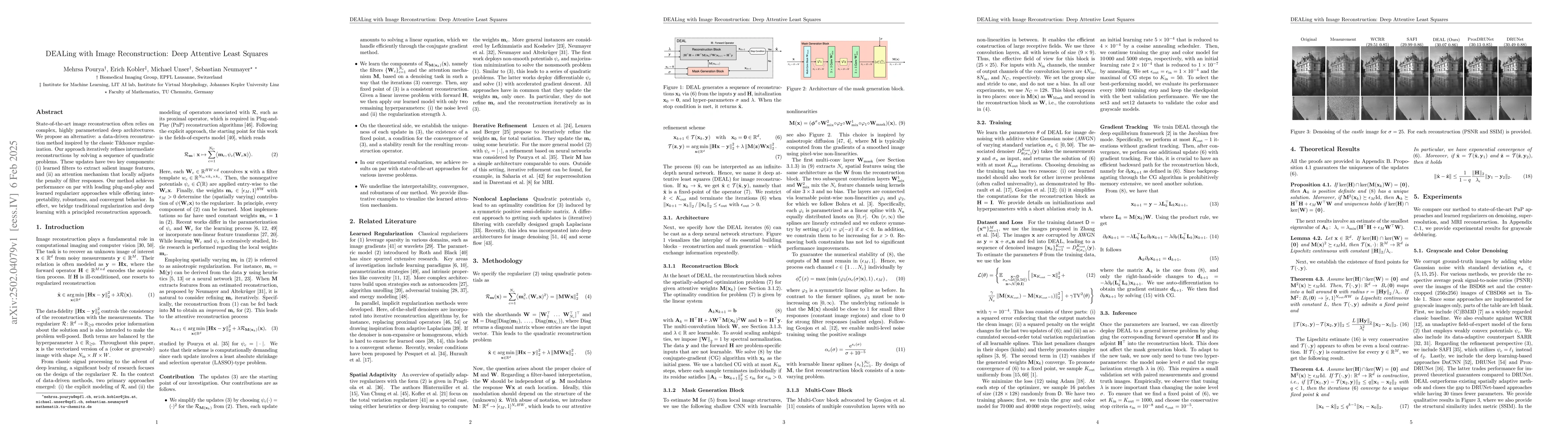 Thumbnail for DEALing with Image Reconstruction: Deep Attentive Least Squares