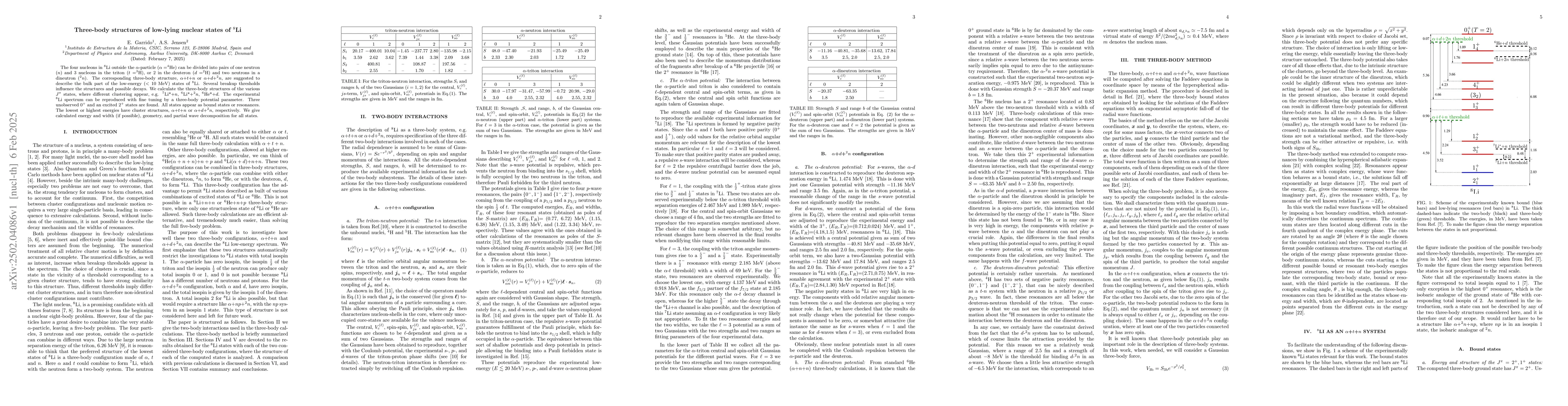 Thumbnail for Three-body structures of low-lying nuclear states of $^8$Li