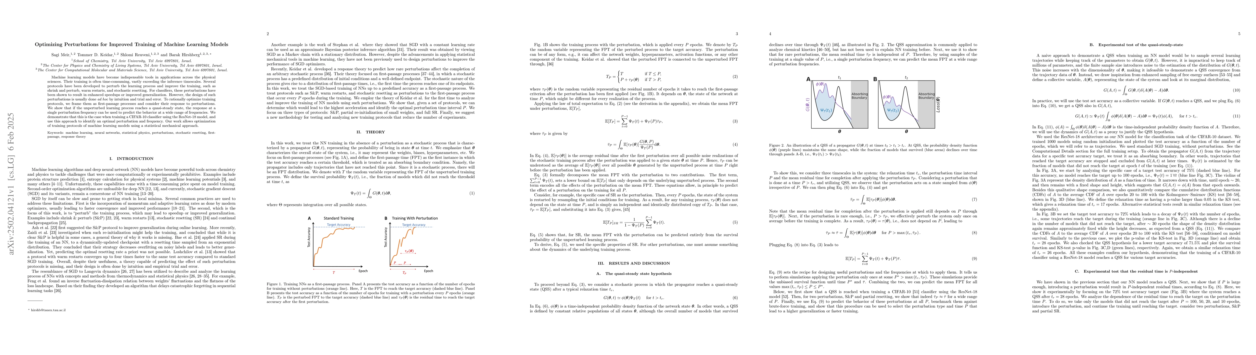 Thumbnail for Optimizing Perturbations for Improved Training of Machine Learning
  Models