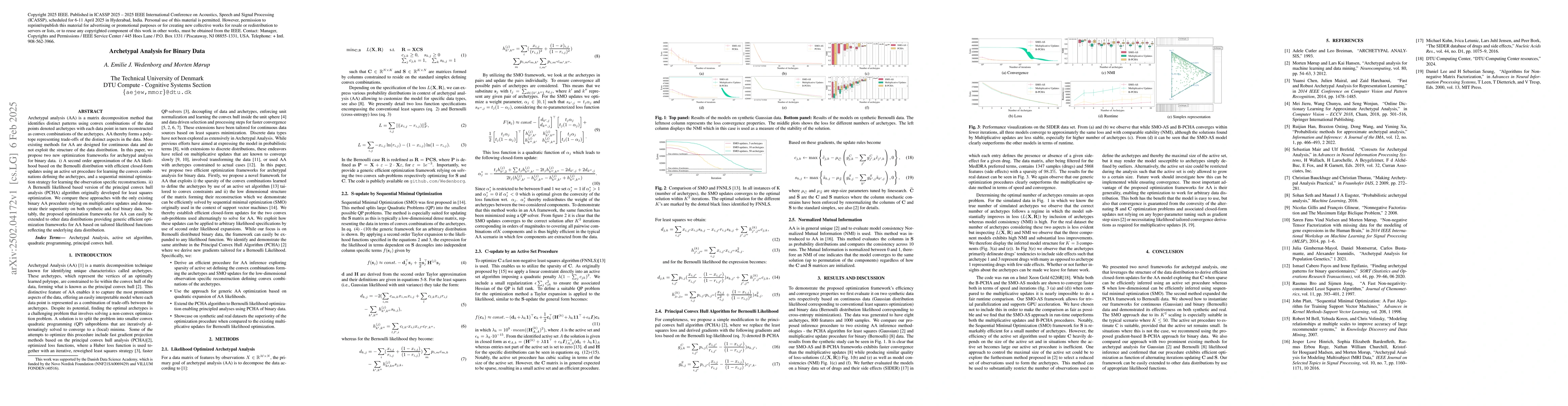 Thumbnail for Archetypal Analysis for Binary Data