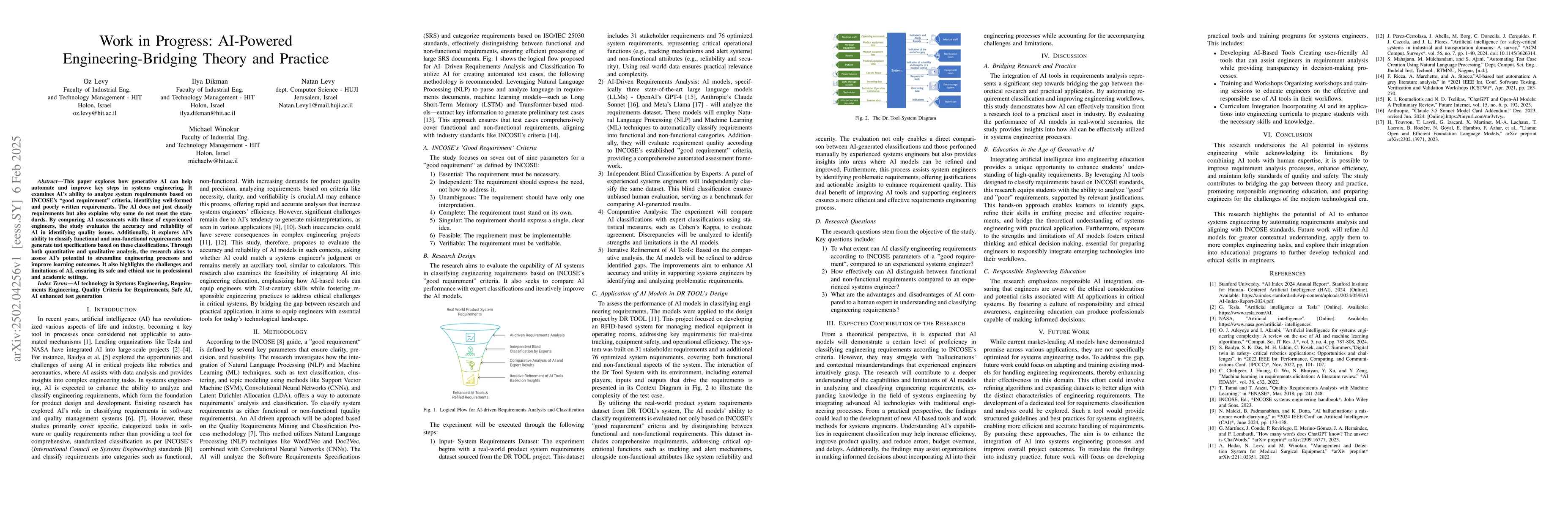 Thumbnail for Work in Progress: AI-Powered Engineering-Bridging Theory and Practice