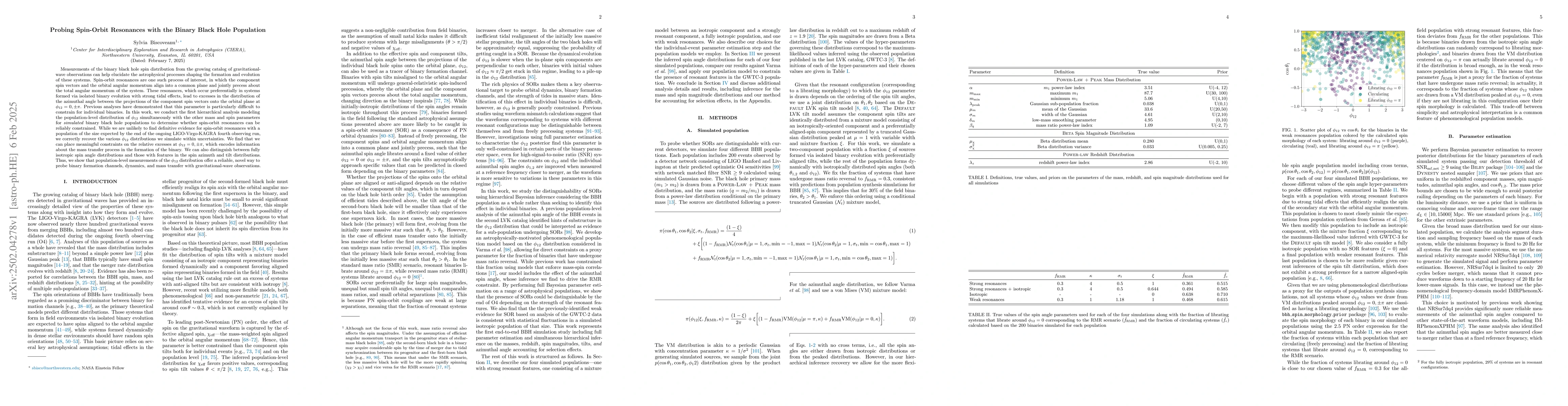 Thumbnail for Probing Spin-Orbit Resonances with the Binary Black Hole Population