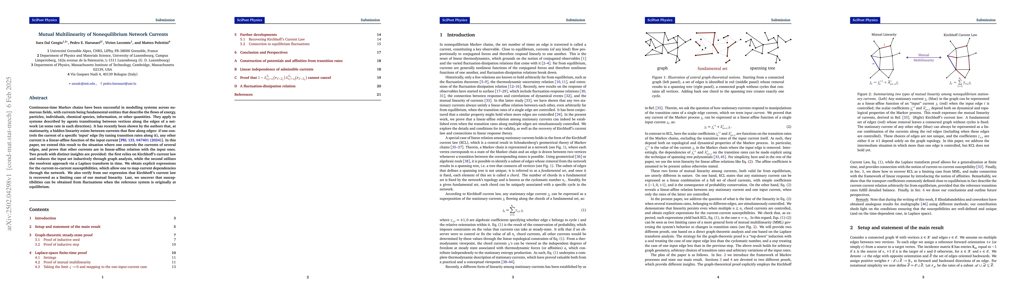 Thumbnail for Mutual Multilinearity of Nonequilibrium Network Currents