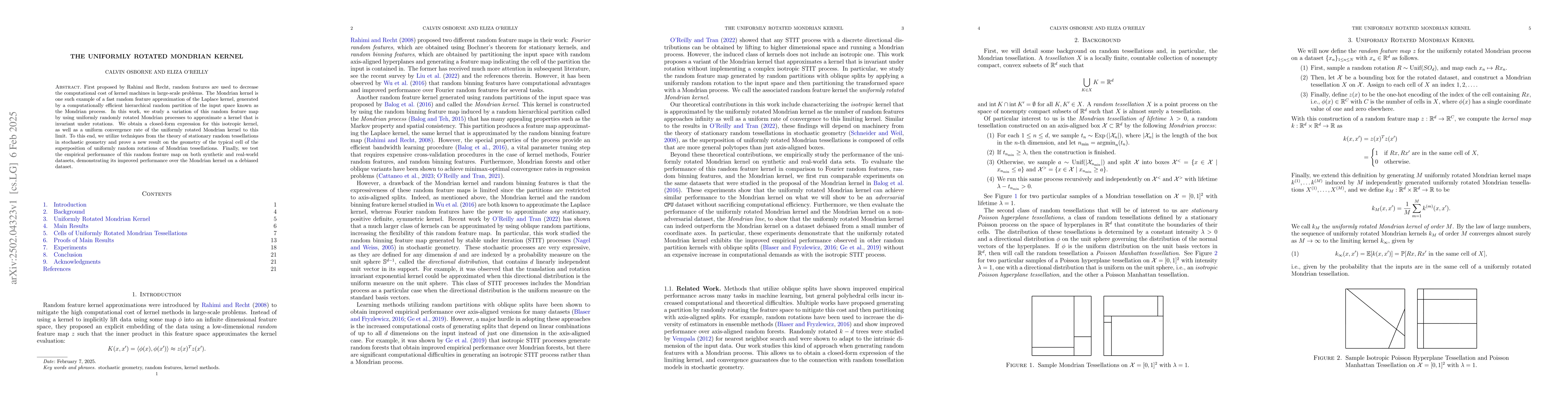 Thumbnail for The Uniformly Rotated Mondrian Kernel