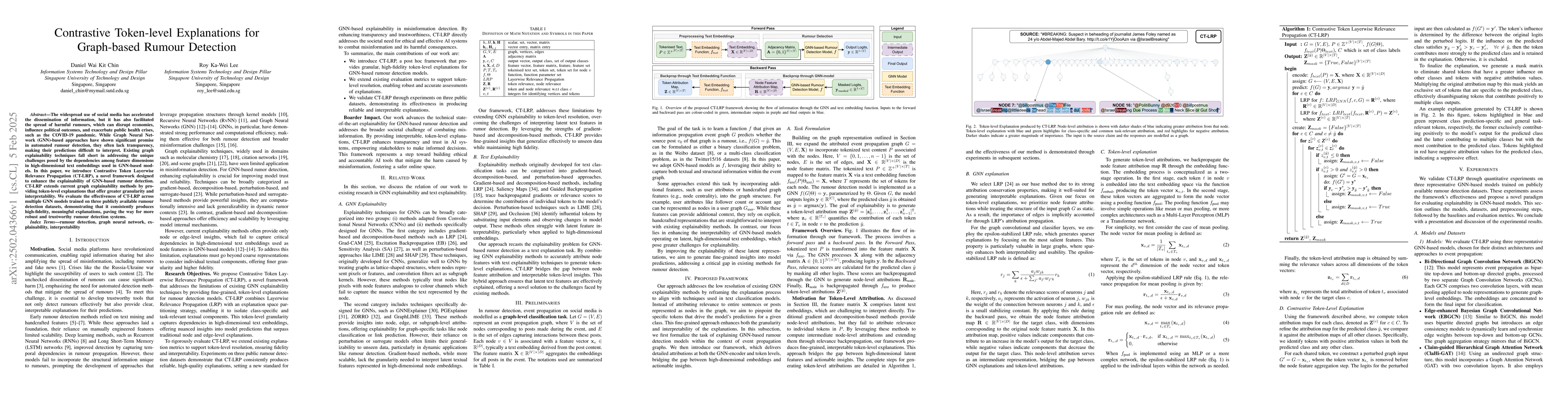 Thumbnail for Contrastive Token-level Explanations for Graph-based Rumour Detection