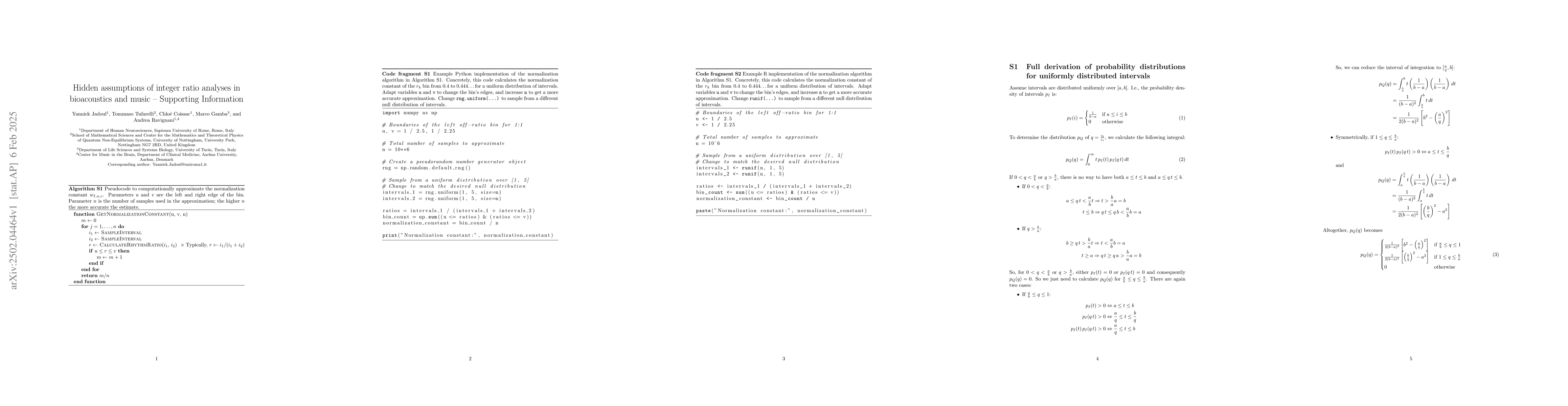 Thumbnail for Hidden assumptions of integer ratio analyses in bioacoustics and music
