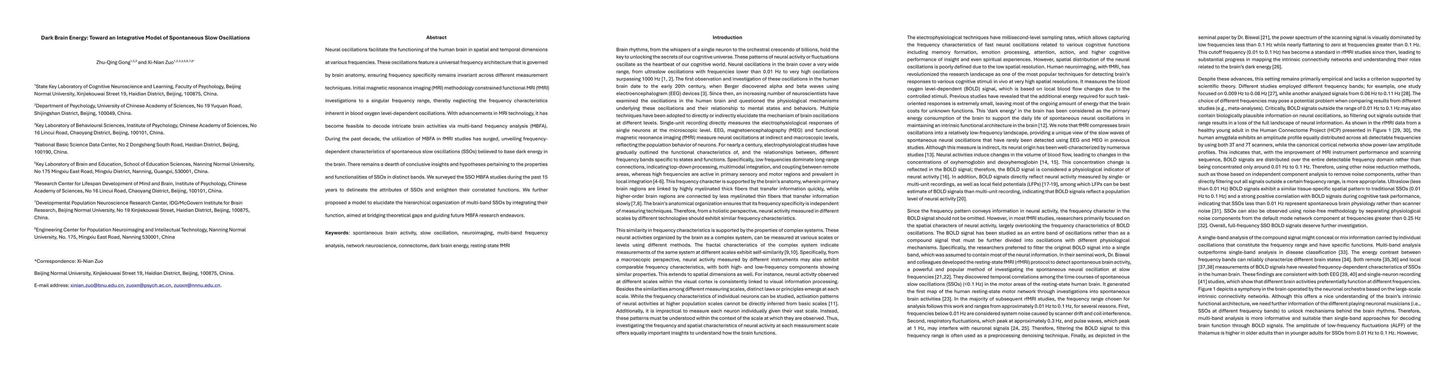 Thumbnail for Dark Brain Energy: Toward an Integrative Model of Spontaneous Slow
  Oscillations