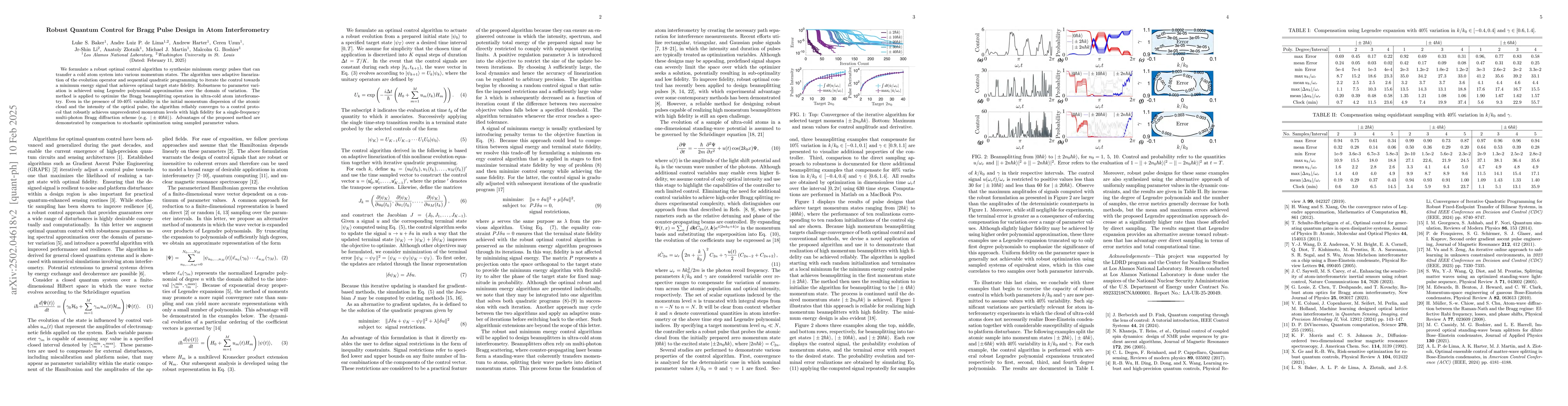 Thumbnail for Robust Quantum Control for Bragg Pulse Design in Atom Interferometry