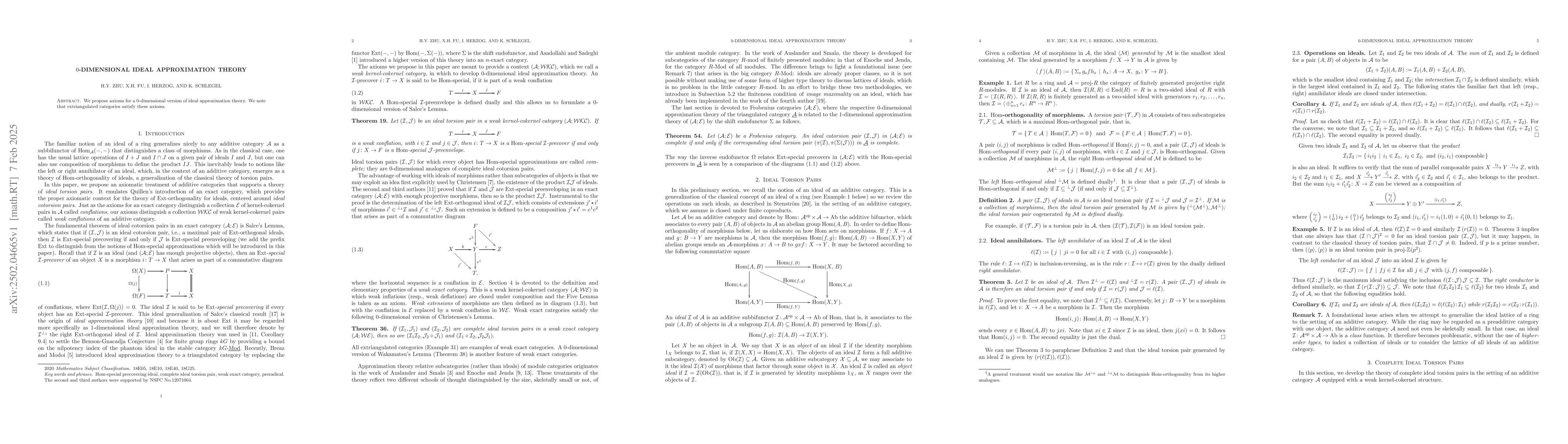 Thumbnail for 0-Dimensional Ideal Approximation Theory