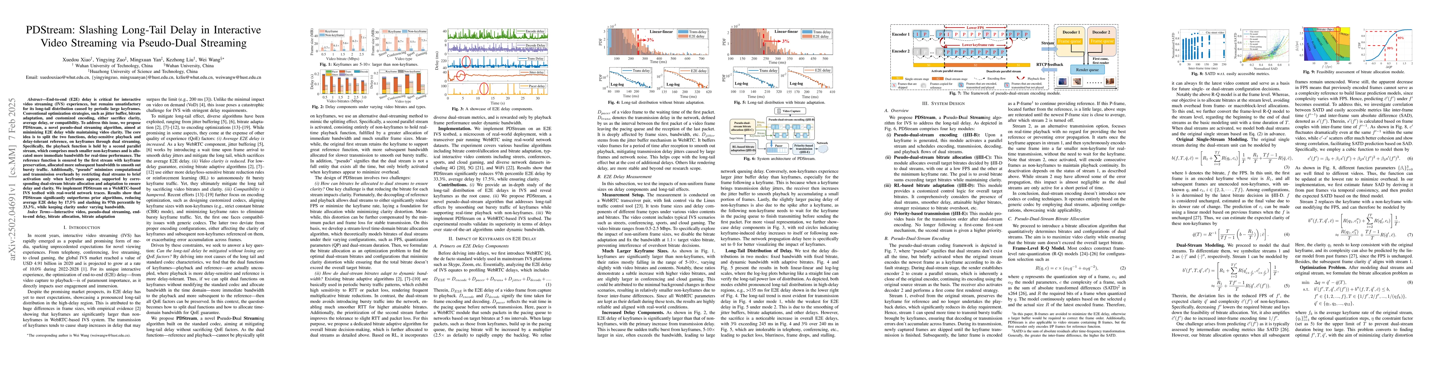 Thumbnail for PDStream: Slashing Long-Tail Delay in Interactive Video Streaming via
  Pseudo-Dual Streaming