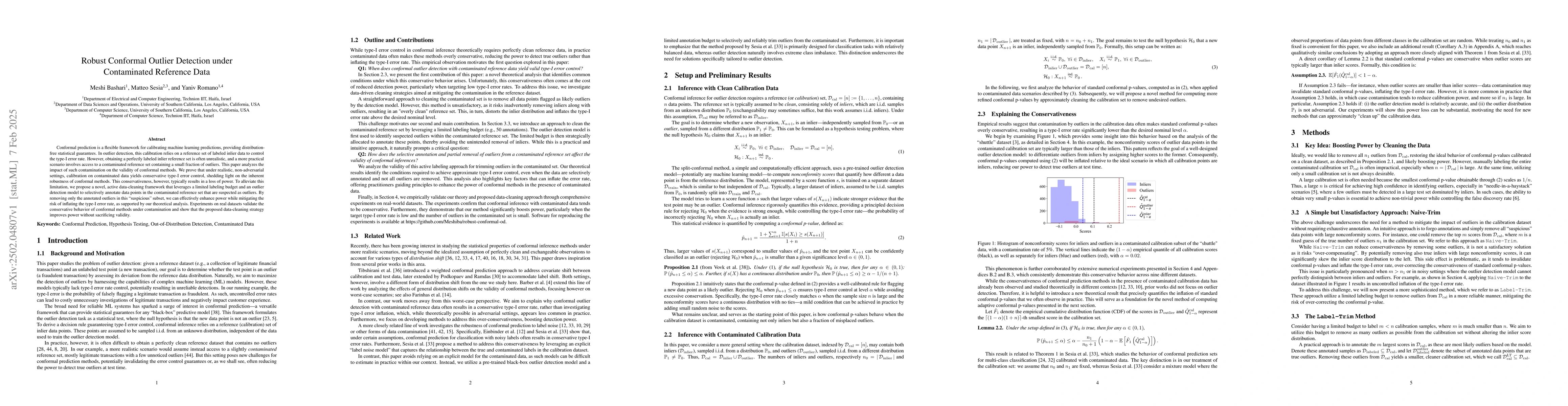 Thumbnail for Robust Conformal Outlier Detection under Contaminated Reference Data