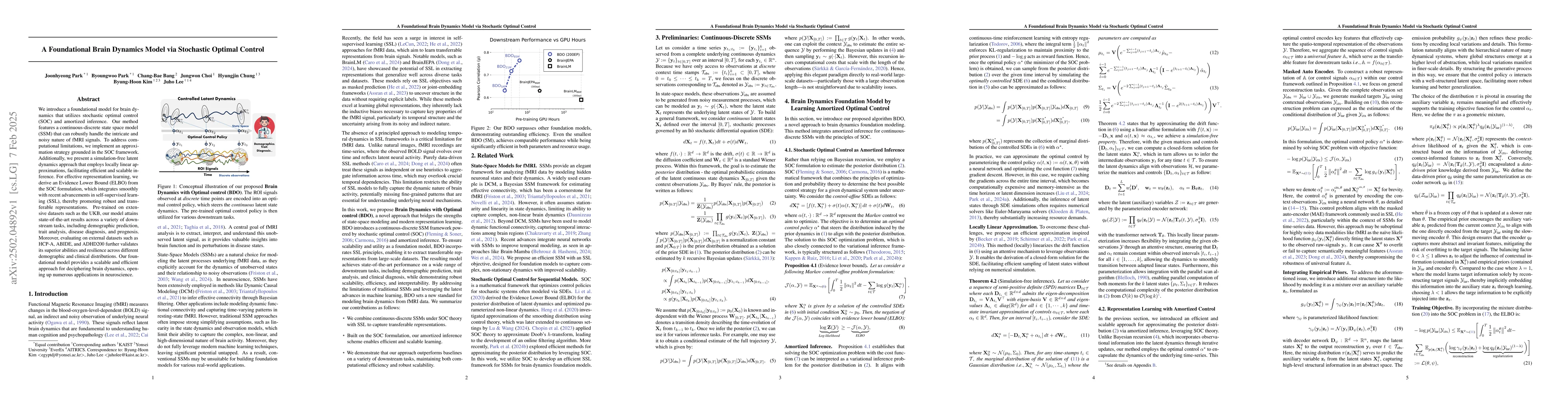 Thumbnail for A Foundational Brain Dynamics Model via Stochastic Optimal Control