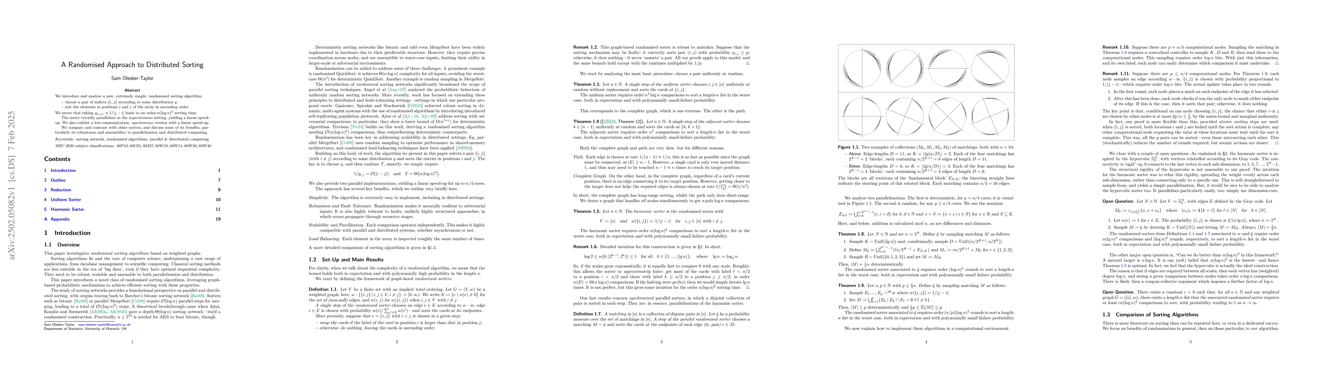 Thumbnail for A Randomised Approach to Distributed Sorting