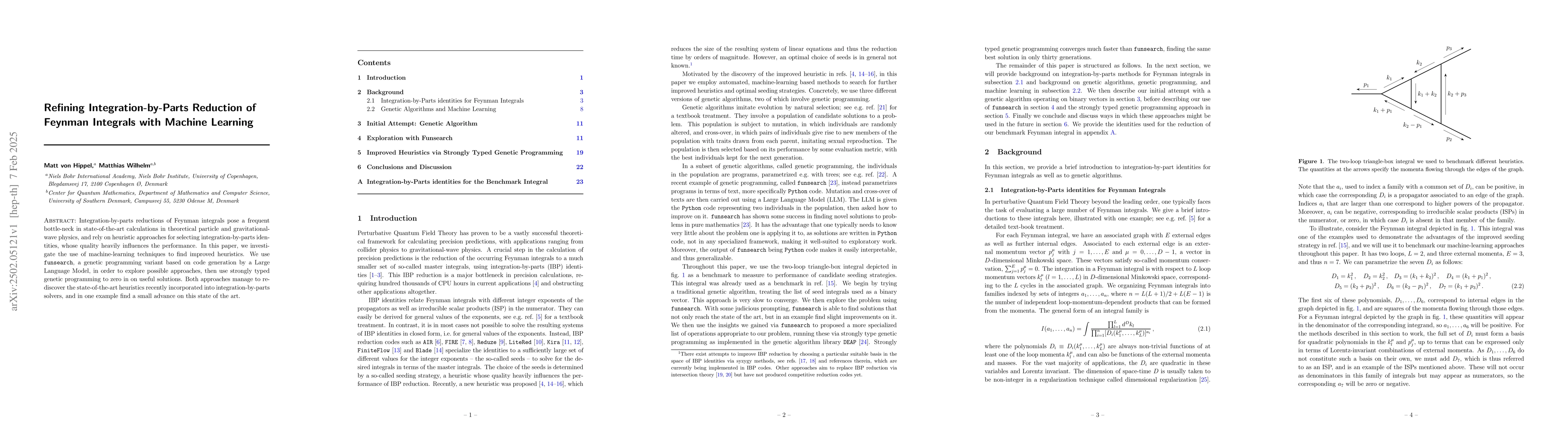 Thumbnail for Refining Integration-by-Parts Reduction of Feynman Integrals with
  Machine Learning
