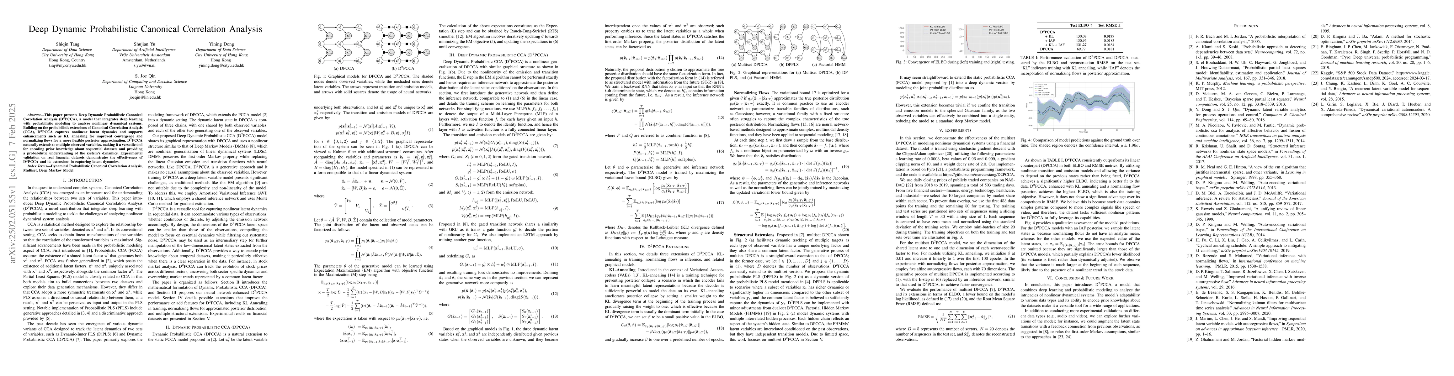 Thumbnail for Deep Dynamic Probabilistic Canonical Correlation Analysis