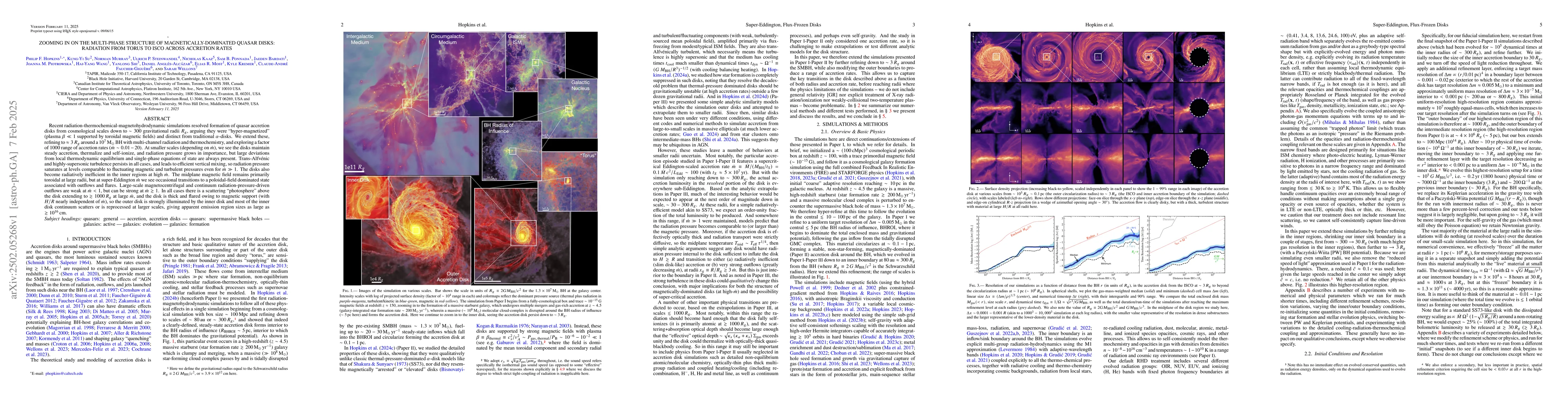 Thumbnail for Zooming In On The Multi-Phase Structure of Magnetically-Dominated Quasar
  Disks: Radiation From Torus to ISCO Across Accretion Rates