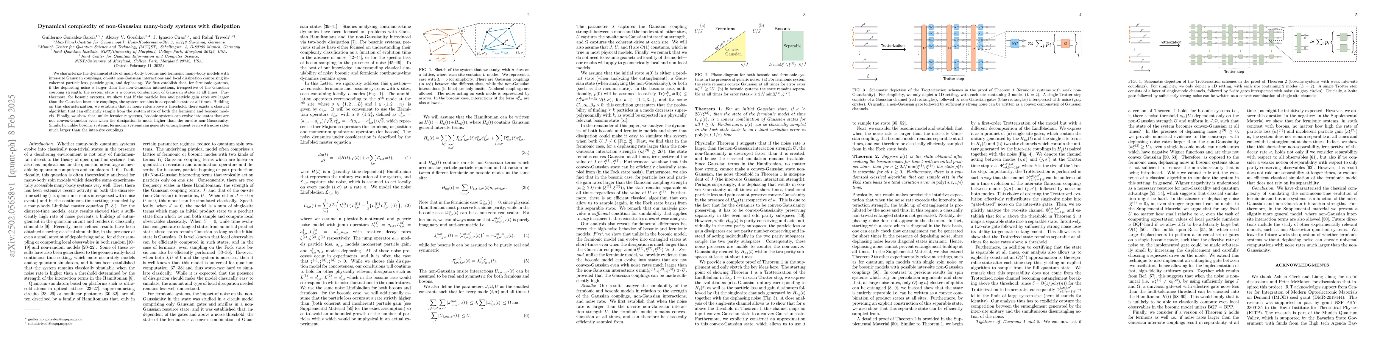 Thumbnail for Dynamical complexity of non-Gaussian many-body systems with dissipation
