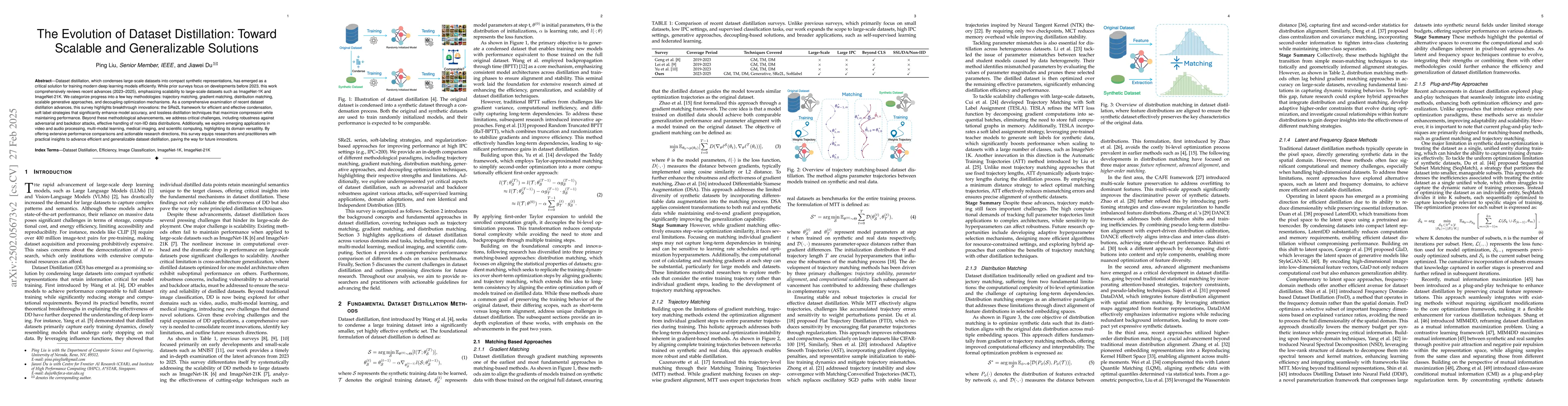 Thumbnail for The Evolution of Dataset Distillation: Toward Scalable and Generalizable
  Solutions