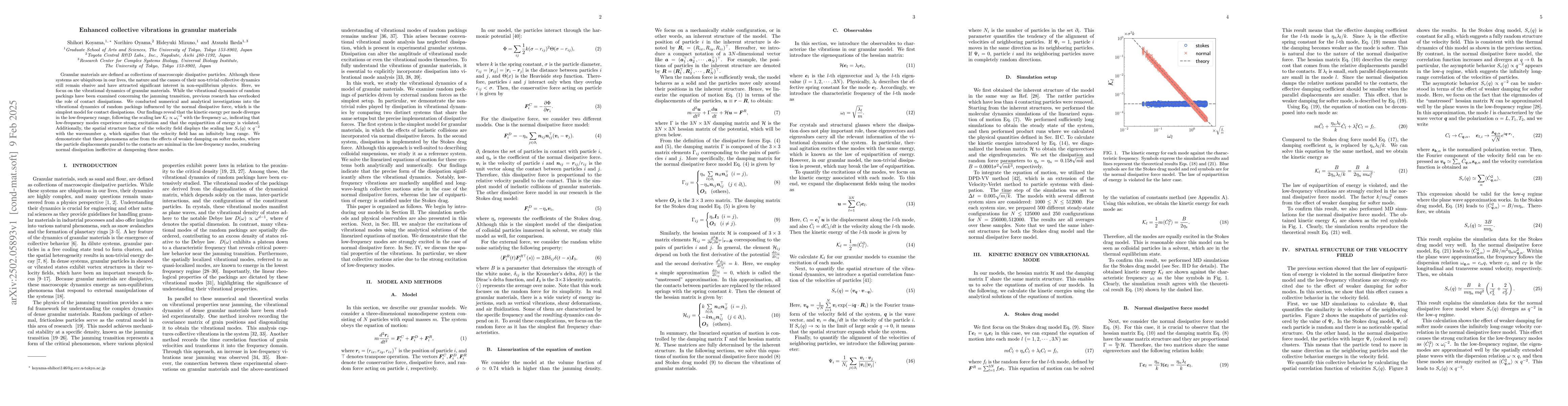 Thumbnail for Enhanced collective vibrations in granular materials