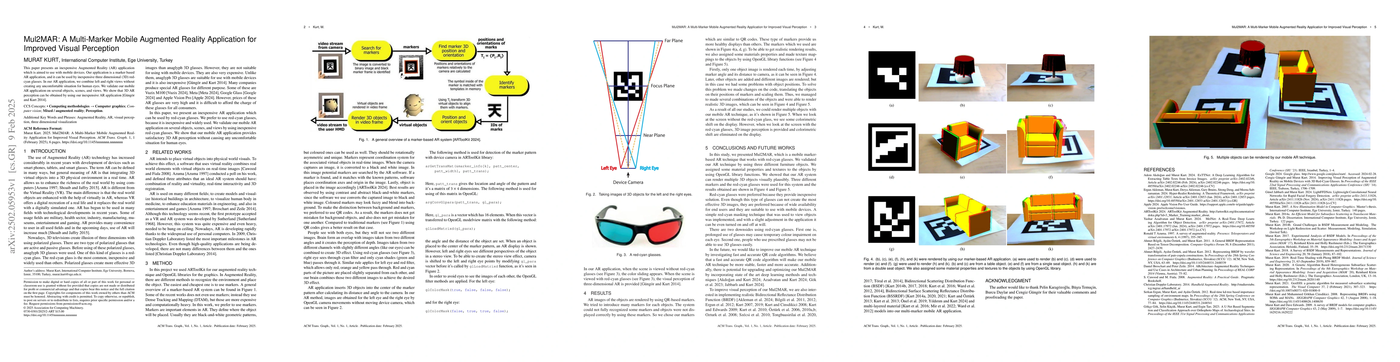 Thumbnail for Mul2MAR: A Multi-Marker Mobile Augmented Reality Application for
  Improved Visual Perception