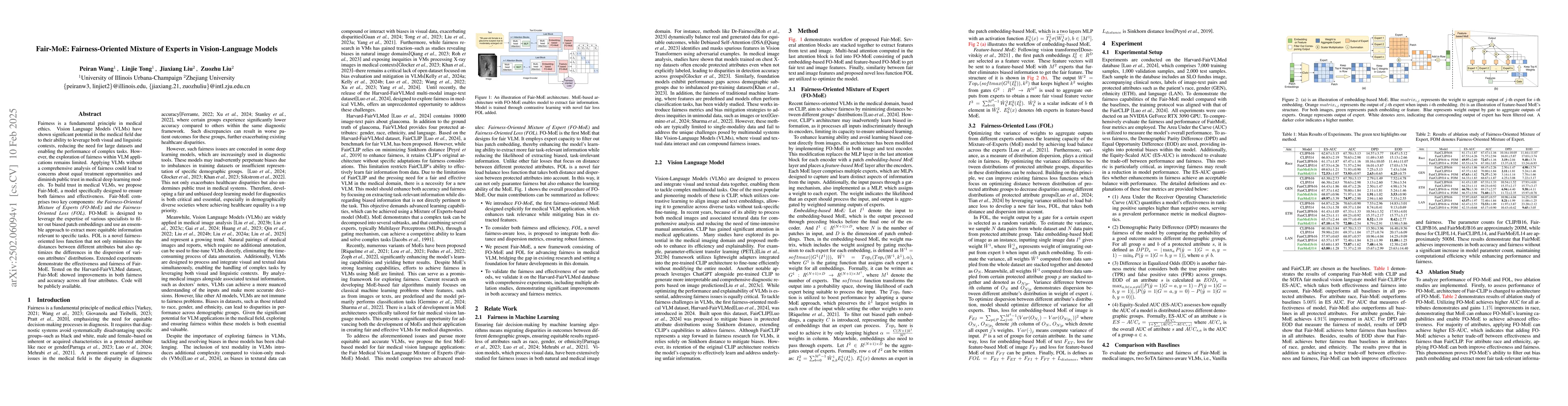 Thumbnail for Fair-MoE: Fairness-Oriented Mixture of Experts in Vision-Language Models