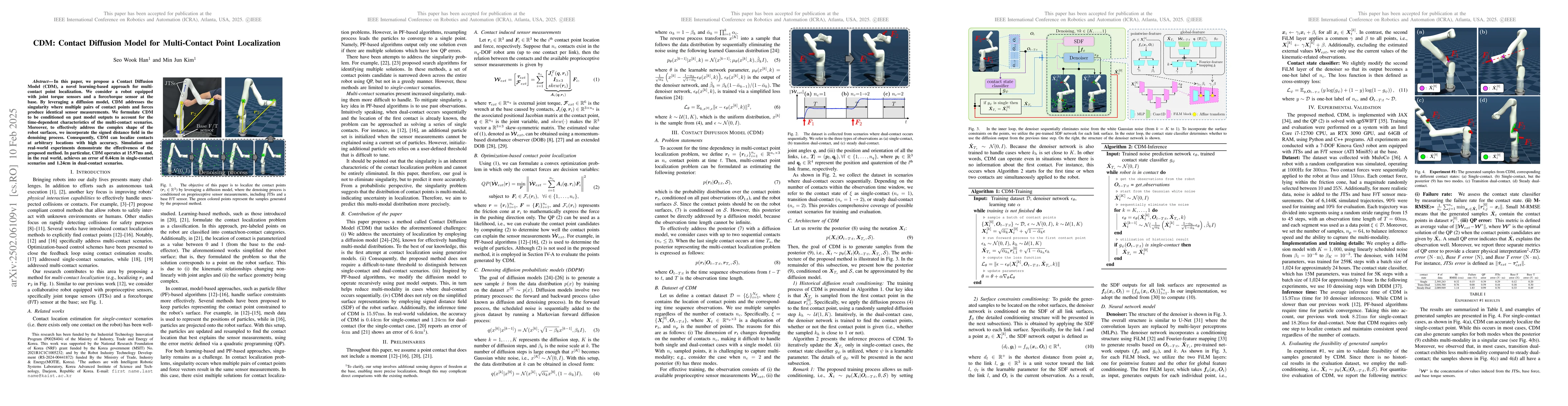 Thumbnail for CDM: Contact Diffusion Model for Multi-Contact Point Localization