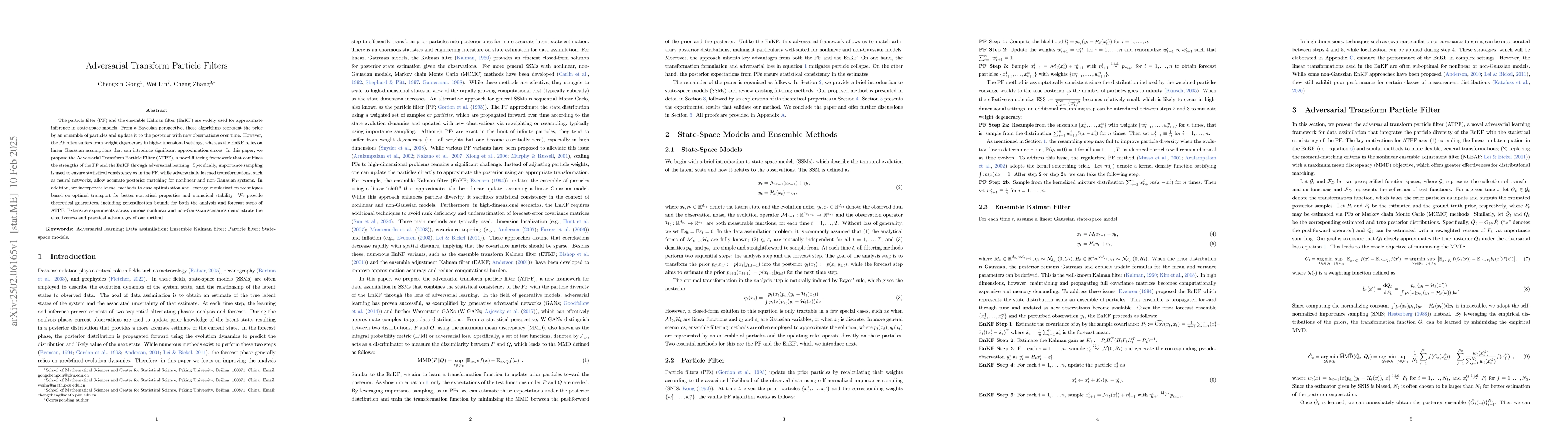 Thumbnail for Adversarial Transform Particle Filters