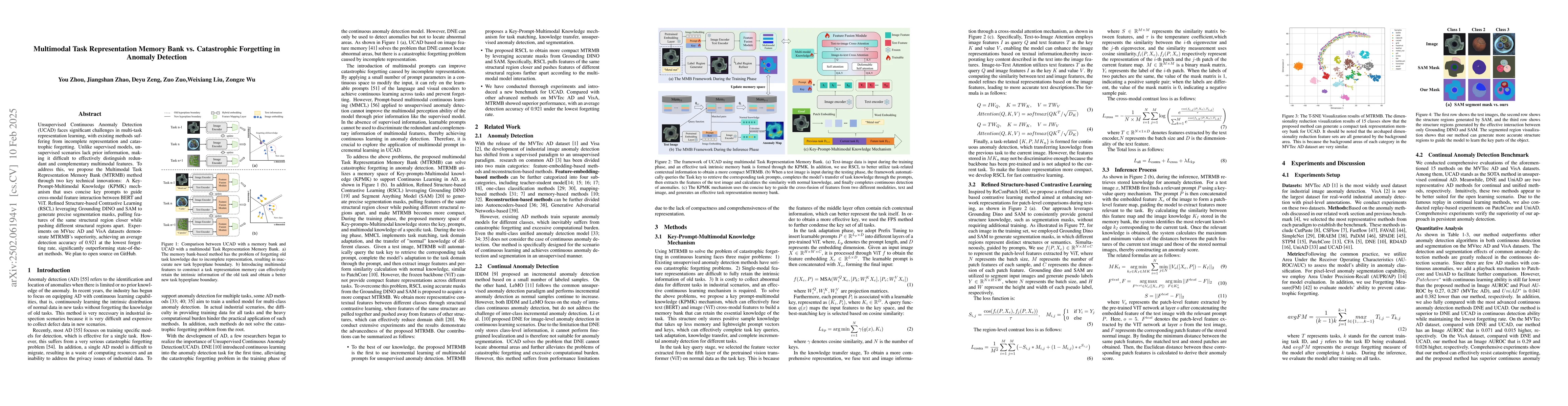 Thumbnail for Multimodal Task Representation Memory Bank vs. Catastrophic Forgetting
  in Anomaly Detection