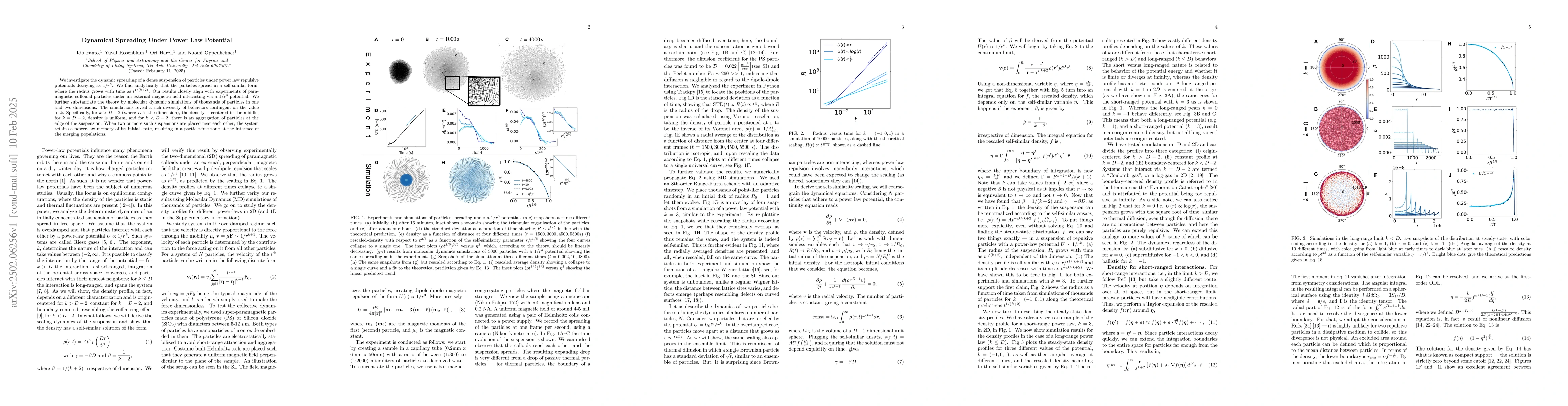 Thumbnail for Dynamical Spreading Under Power Law Potential