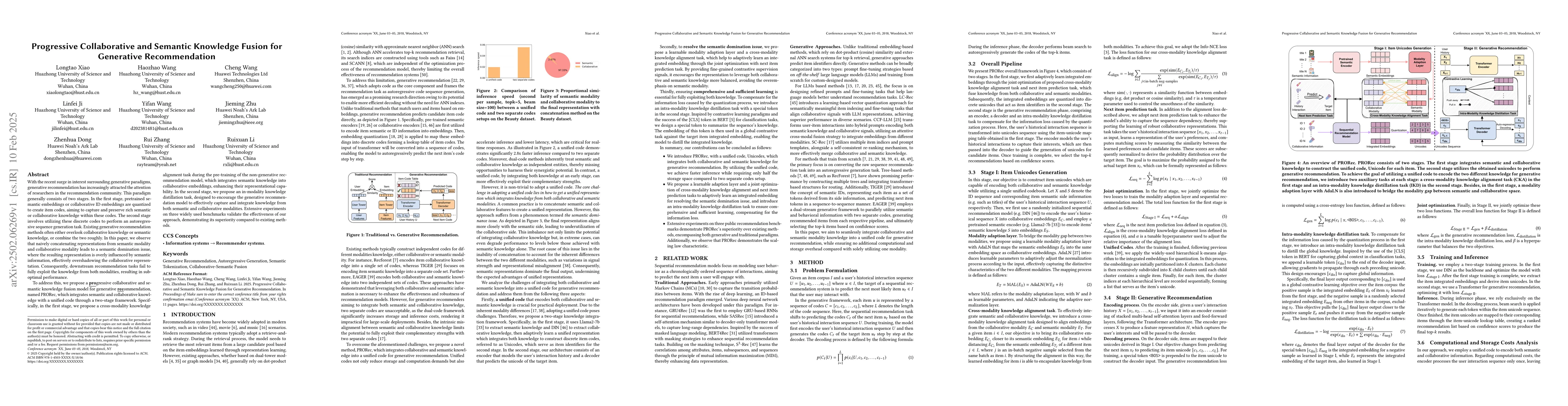 Thumbnail for Progressive Collaborative and Semantic Knowledge Fusion for Generative
  Recommendation