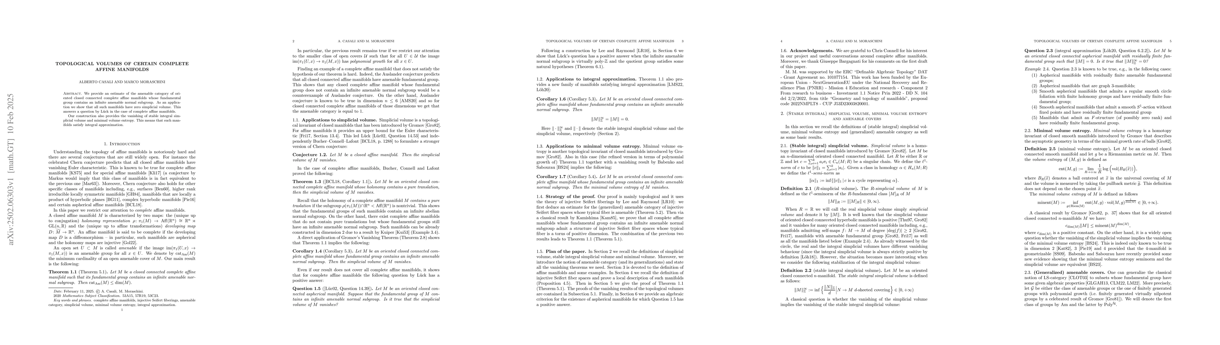 Thumbnail for Topological volumes of certain complete affine manifolds