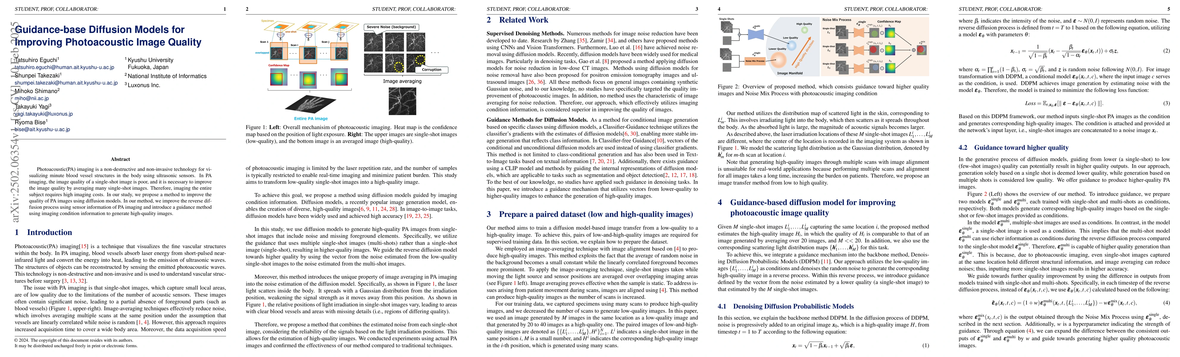 Thumbnail for Guidance-base Diffusion Models for Improving Photoacoustic Image Quality