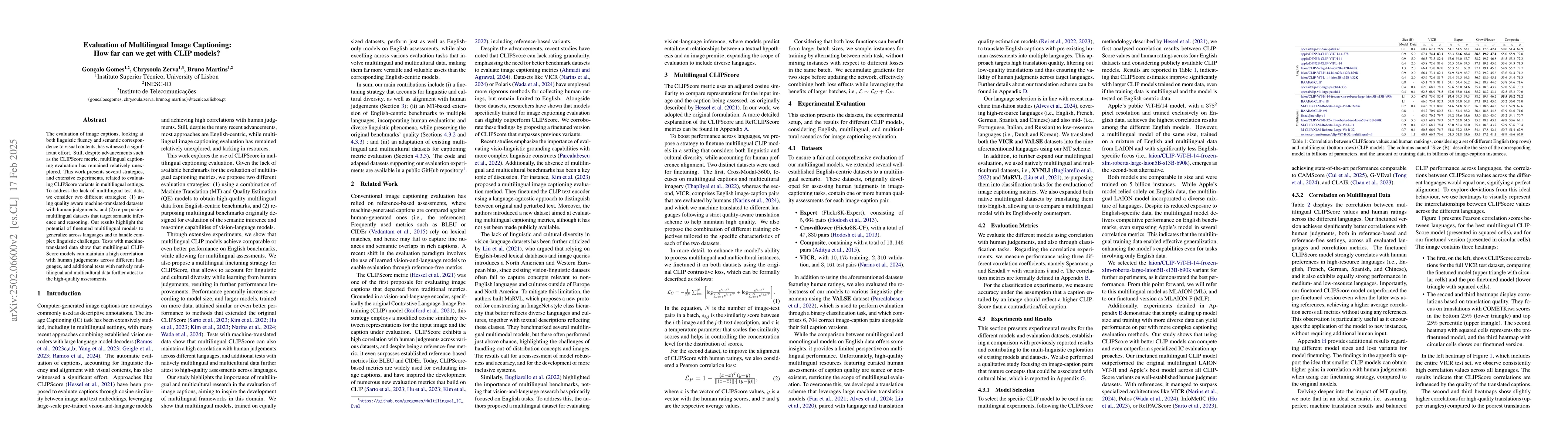 Thumbnail for Evaluation of Multilingual Image Captioning: How far can we get with
  CLIP models?