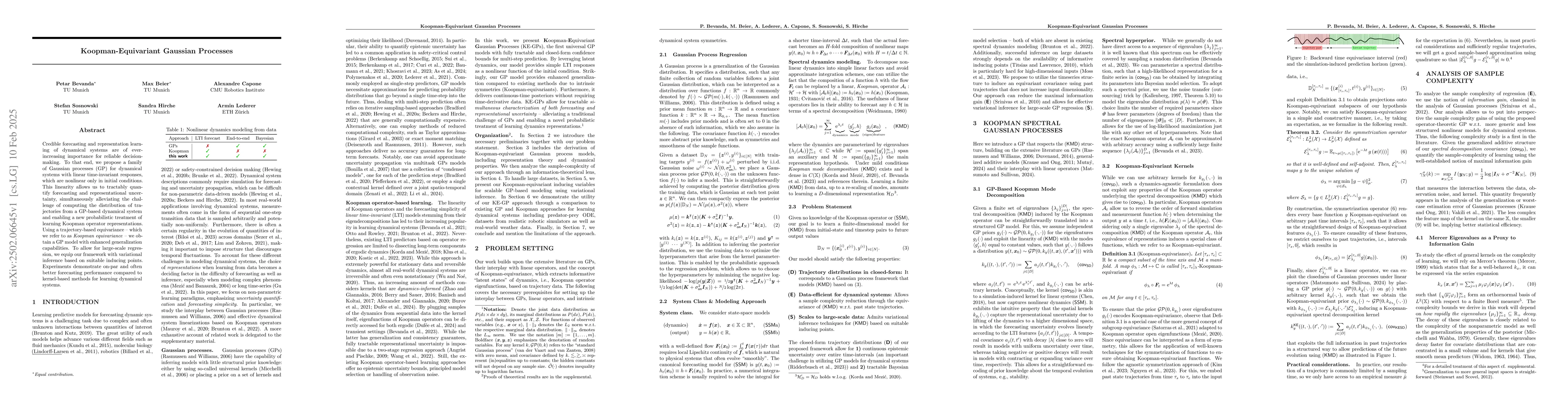 Thumbnail for Koopman-Equivariant Gaussian Processes