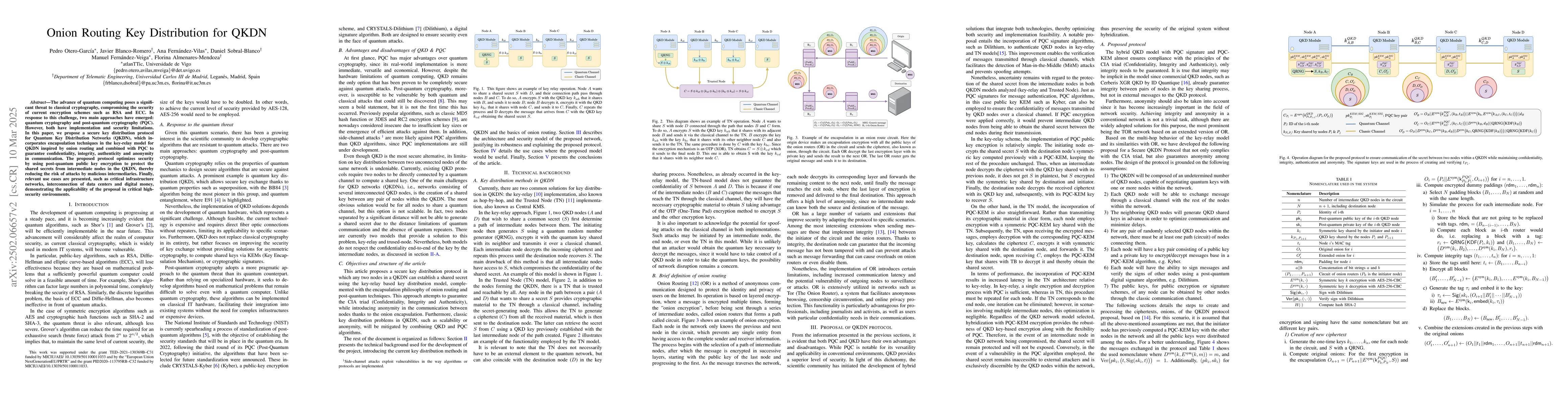 Thumbnail for Onion Routing Key Distribution for QKDN
