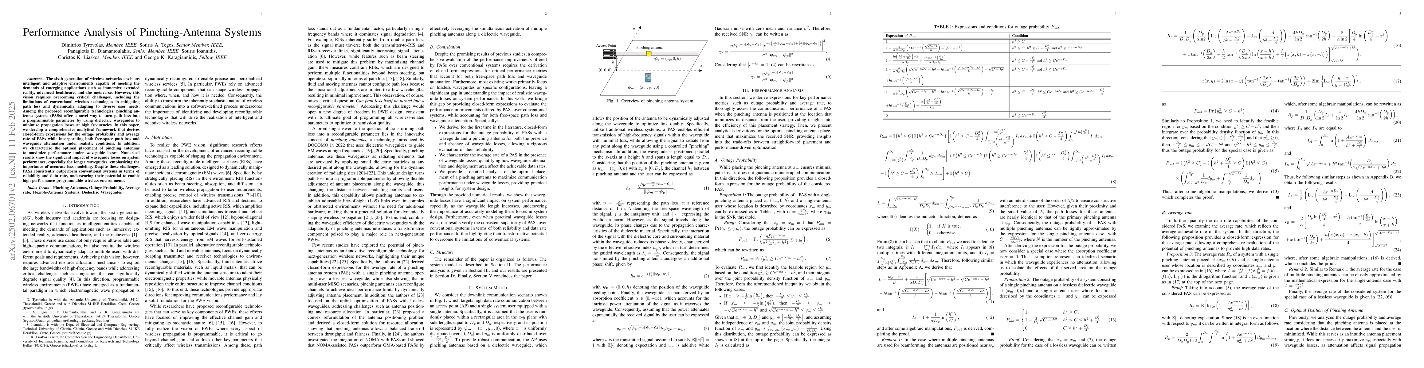 Thumbnail for Performance Analysis of Pinching-Antenna Systems