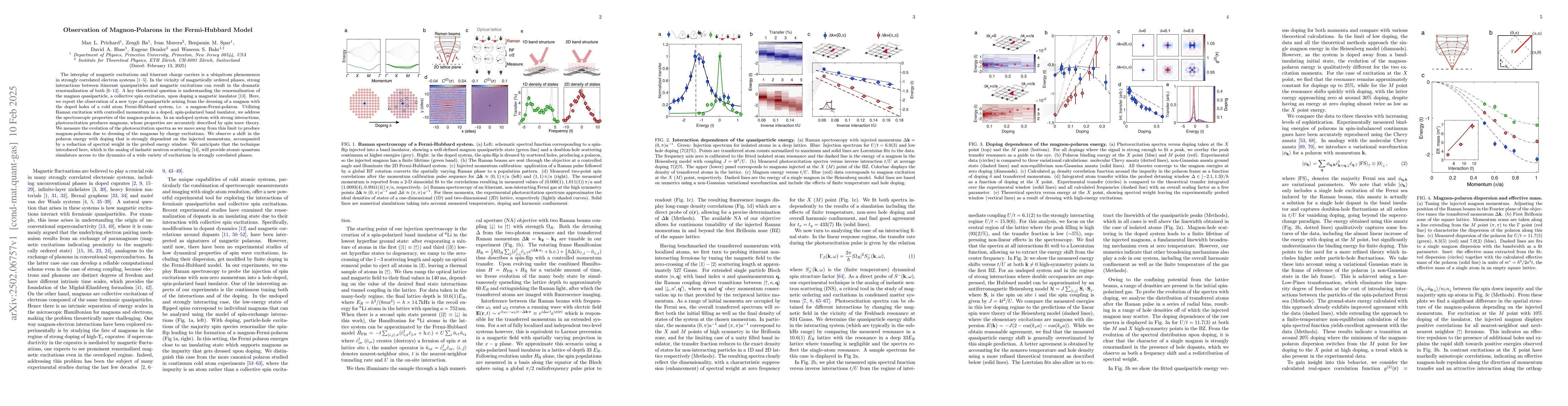 Thumbnail for Observation of Magnon-Polarons in the Fermi-Hubbard Model