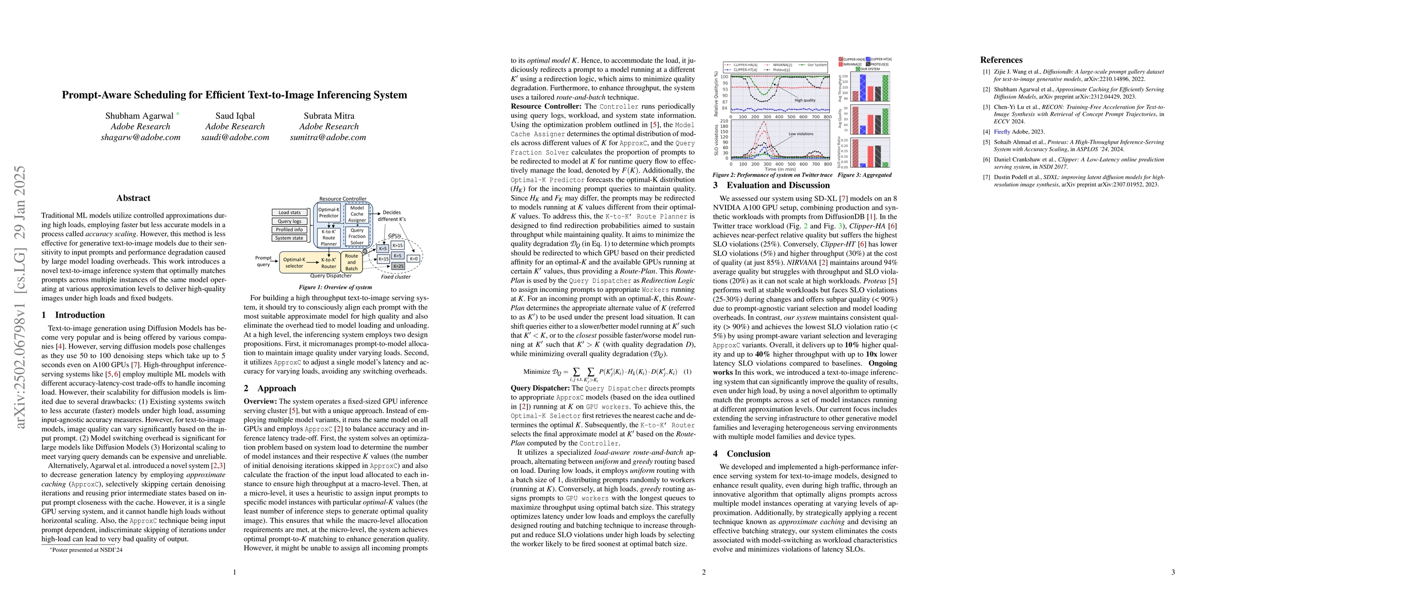 Thumbnail for Prompt-Aware Scheduling for Efficient Text-to-Image Inferencing System